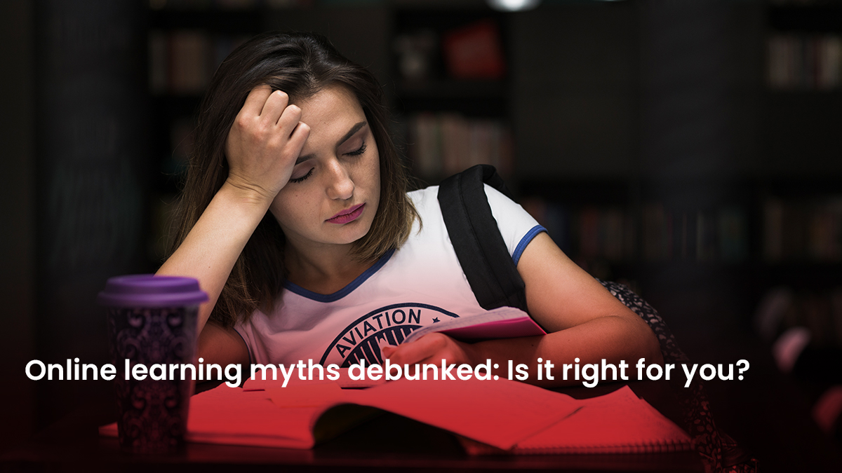 2 Blog Online learning myths debunked Is it right for you